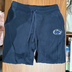 lululemon athletica Navy Track Pants with Drawstring and Logo